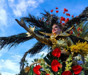 Карнавалът в Ница и Мантон - със самолет, обслужване на български език